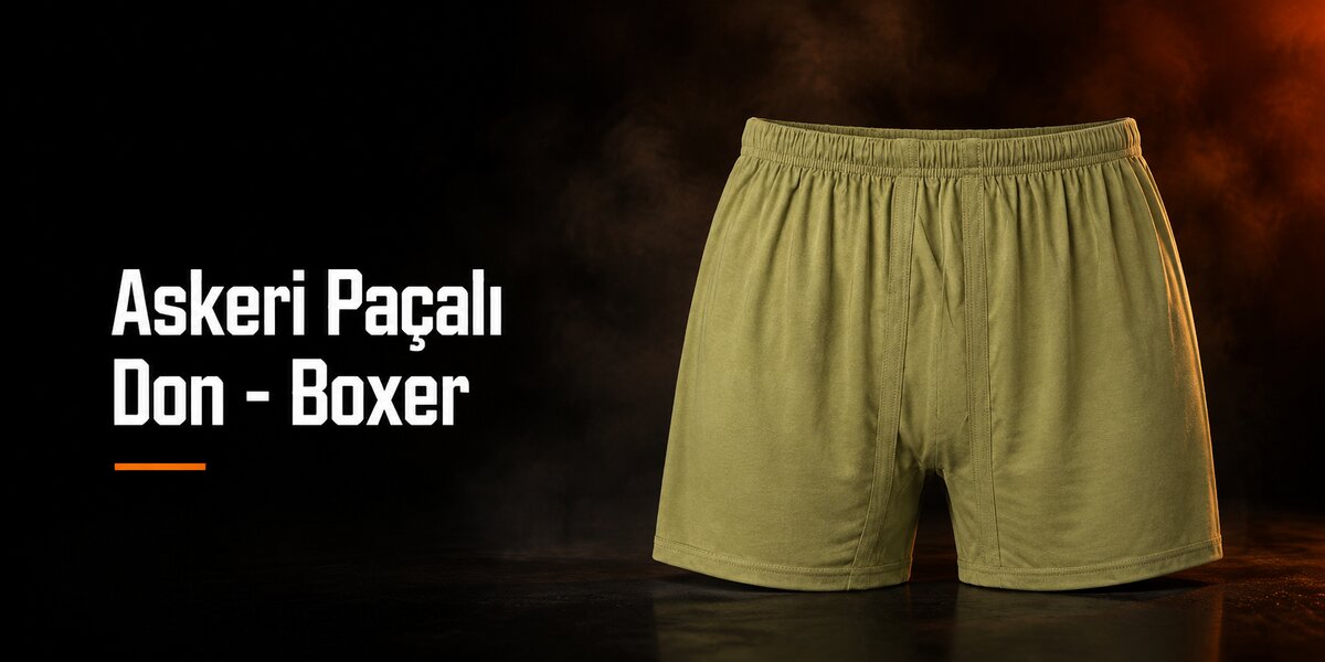 Askeri Paçalı Don - Boxer