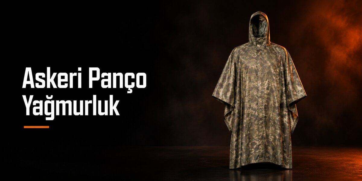 Askeri Panço Yağmurluk