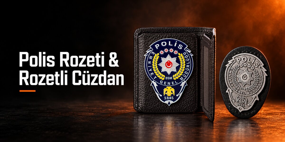 Polis Rozeti & Rozetli Cüzdan