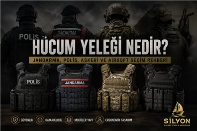Hücum Yeleği Nedir? Jandarma, Polis, Askeri ve Airsoft Seçim Rehberi