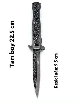 Kamp Outdoor Gül Desenli Boy Bilgisi Görünüm