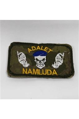 Adalet Namluda Kara Kamuflaj Peç