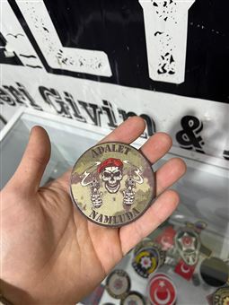 Adalet Namluda Yazılı Peç