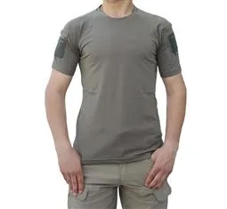 Akıncılar Bisiklet Yaka Kısa Kollu Taktik T-Shirt-Haki