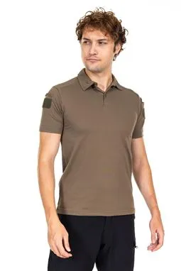 Akıncılar polo yaka taktik tişört haki arka görünüm