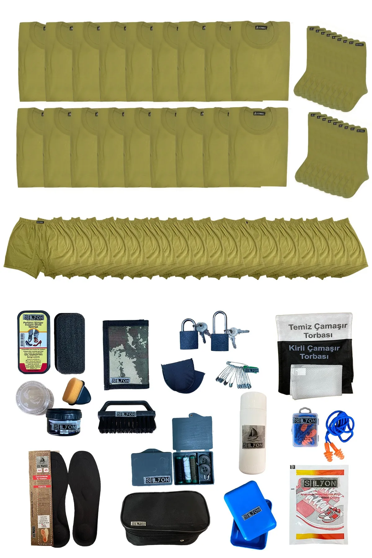 Askerlik Seti 18'li Temel Acemi/Bedelli Askerlik Seti