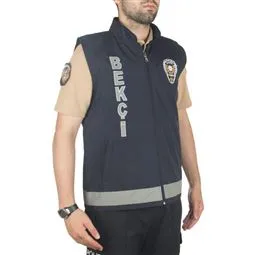 Bekçi görev yeleği yan görünüm