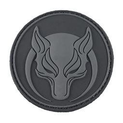 Börü 3D Silikon Peç Gri Renk Patch