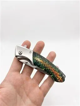 Forest Spine çakı desen detayı