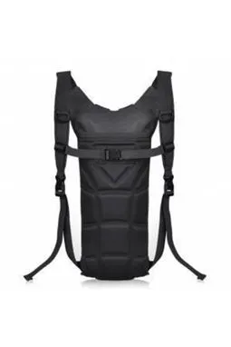 siyah camelbag askeri su taşıma çantası suluk 2.5 litre su haznesi ve içme borusu detayı