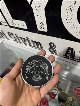 Çift Başlı Kartal Peç Siyah Renk