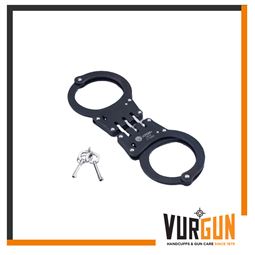 Polis - Asker Siyah Renk Menteşeli Kelepçe