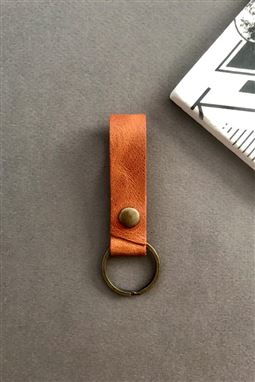 Hakiki Deri Camel Anahtarlık