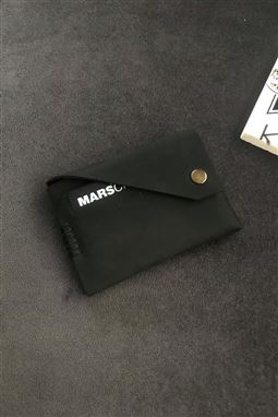 Hakiki Deri Crazy Siyah Cüzdan