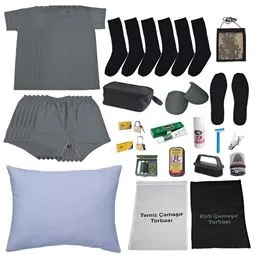 Acemi Asker Seti Yazlık Havacı Set 6LI TEMEL
