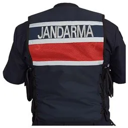 Jandarma asayiş hücum yeleği standart beden kullanım görünümü