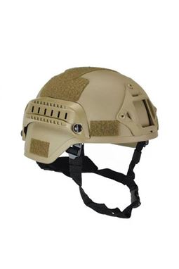 Koruyucu Kompozit Başlık Miğfer Kask Çöl Sarısı (Bej) Renk