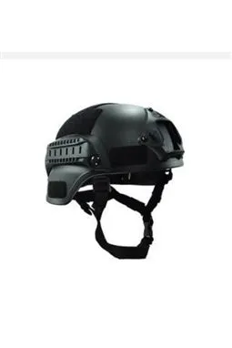 Koruyucu Kompozit Başlık Miğfer Kask Siyah Renk