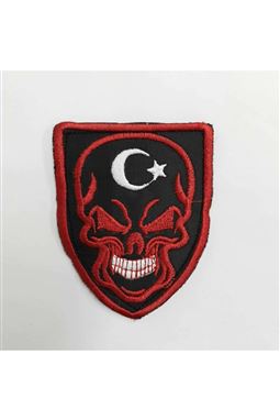 kuru-kafa-pec-siyah-kırmızı-patch