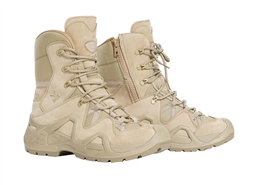 VOGEL M-1491 Fermuarlı Bej Renk Askeri Bot