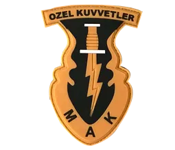 M.A.K Özel Kuvvetler Silikon Peç Çöl Sarısı Patch