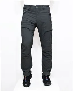 Yazlık Taktik Likralı Outdoor Trekking Pantolon Gri Füme Renk