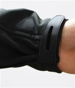 mudwill outdoor softshell erkek mont siyah kol detayı