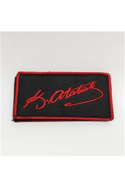 mustafa-kemal-ataturk-imzalı-pec-kırmızı-siyah-patch