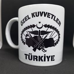 Özel Kuvvetler Bordo Bereliler Kupa Bardak