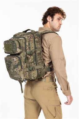 Tactical Çanta TSK Piyade Kamuflaj Renk 55 Litre Sırt Çantası