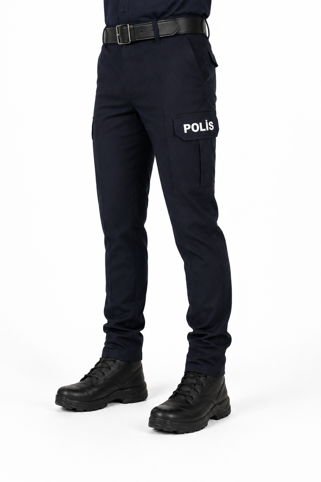 Ripstop polis pantolonu kargo cep detayı