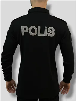 Polis uzun kollu sweat yan görünüm