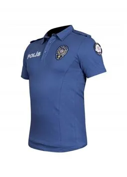 Polis tişörtü göğüs arma cırt alanı
