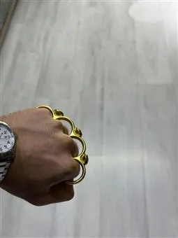 gold renk elmas başlı süs muşta detay görünüm