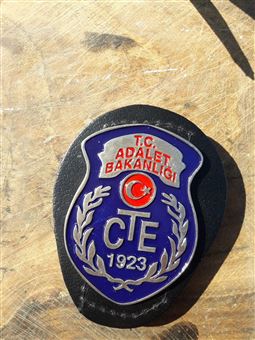 Adalet Bakanlığı CTE Metal Kemer Rozeti