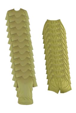 Askeri İç Giyim Seti Don-Fanila Seti 12'li Set