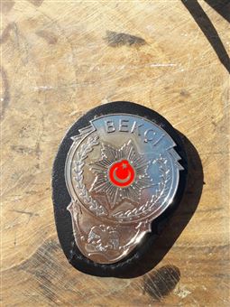 Bekçi-1 Metal Kemer Rozeti