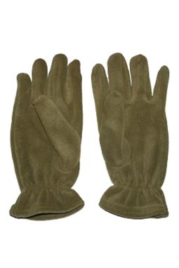 Termal Polar Eldiven & Termal Polar Boyunluk & Termal Polar Bere 3'lü Set Haki Renk