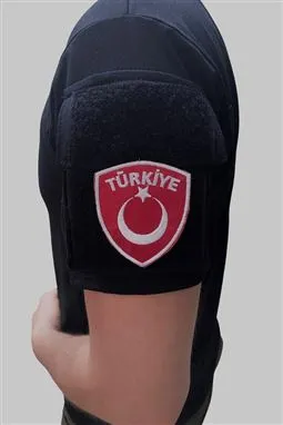 Kırmızı-Beyaz Türkiye Yazılı Peç