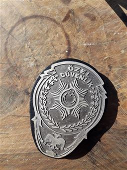 Özel Güvenlik-2 Metal Kemer Rozeti