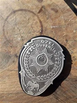 Özel Güvenlik-2 Metal Kemer Rozeti