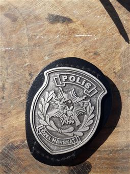 Polis Özel Harekat-1 Metal Kemer Rozeti