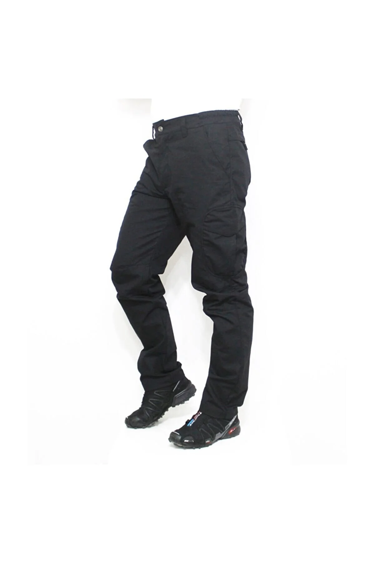 Kargo Cepli Ripstop Taktik Pantolon Gri-Füme Renk