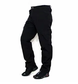 Kargo Cepli Ripstop Taktik Pantolon Siyah Renk