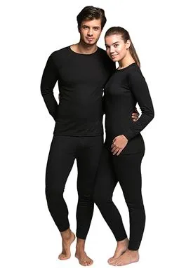 Termal İçlik Takımı Siyah Renk