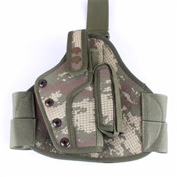 Eski TSK Piyade Renk Silah Tabanca Bacak Kılıfı