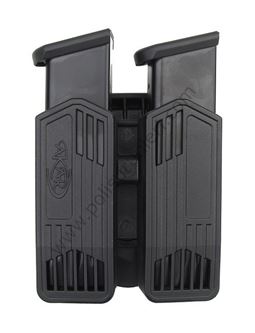 Polimer Yedek Şarjör Kılıfı Çiftli Siyah Renk 9 mm