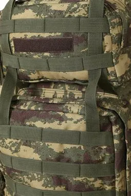 tsk piyade kamuflaj askeri dağcı operasyon çantası 110 litre AIRMAT karbon taşıma sistemi detayı
