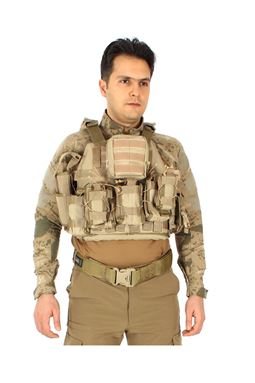 Çöl Sarısı (Bej) Tactical Balistik Plaka Takılabilir Hücum Yeleği Tactical Vest