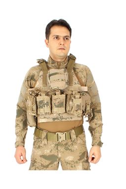 Jandarma Kamuflaj Tactical Balistik Plaka Takılabilir Hücum Yeleği Tactical Vest